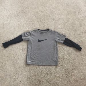 Boys long sleeve Nike shirt